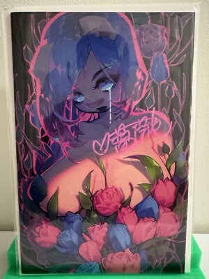 UNNATURAL BLUE BLOOD #1 VIRGIN VARIANT SIGNED BY ROSE BESCH (PINK)