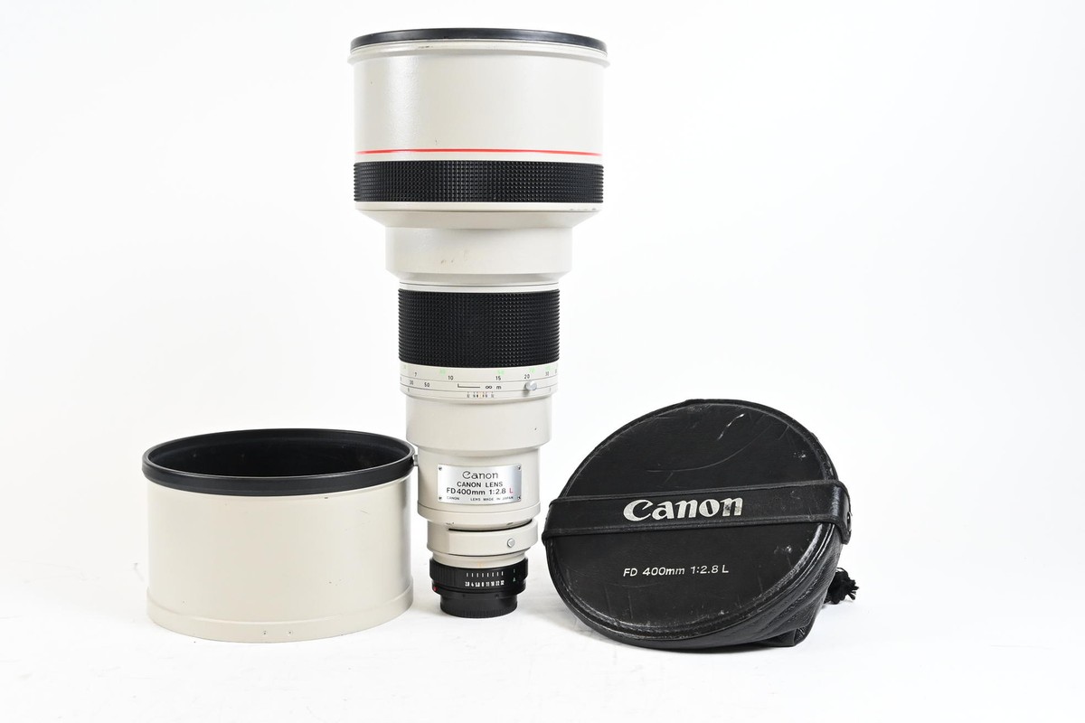 canon FD400mm F2.8L+FD 2XA＋commliteEFNEX Canon FD 400mm f2.8 L Lens #985 | eBay