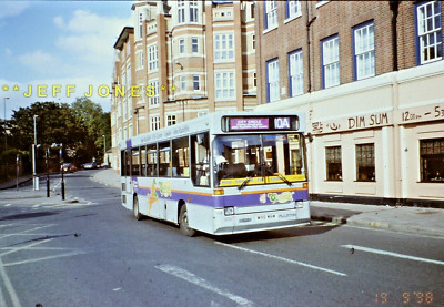 ORIGINAL 35mm SLIDE 10006 - Thames Transit DART/PLAXTON 708 M98WBW Oxford 19.9.98