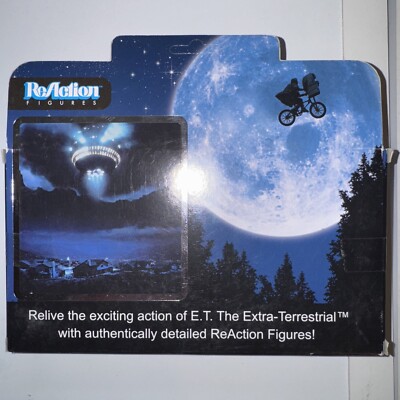 FUNKO REACTION ET FIGURE SET ELLIOT E.T. GERTIE LIMITED EDITION