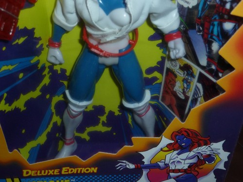 FIGURA POSABLE TOY BIZ MYSTIQUE X MEN 1993 EDICIÓN DE LUJO 10 PULGADAS DE ALTO - Imagen 7 de 9