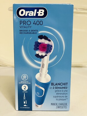 Oral-B Vitality PRO 400 Rechargeable Electric Toothbrush New
