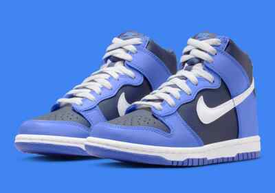 Nike Dunk High GS Medium Blue White DB2179 400 - SIZE 4.5Y = 4.5