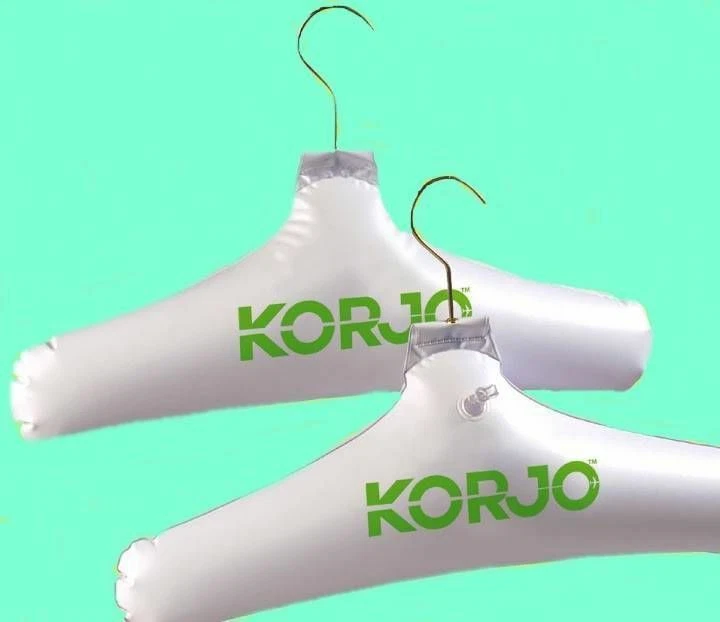 NEW Korjo Inflatable Suit Coat Hanger Clothes Coathangers Travel Hangers 2/4 pcs