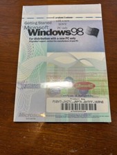 Getting Started Microsoft Windows 98 Manual No CD - Unopened Condition