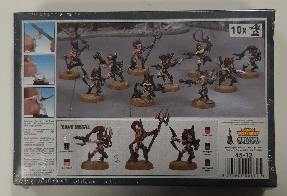 Dark Eldar: Wyches – Set Di 10 Miniature In Plastica Multibase Per Warhammer 40k - 3