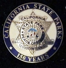 California State Park Ranger 150th Anniv - State Park Peace Officer - PIN - 2014