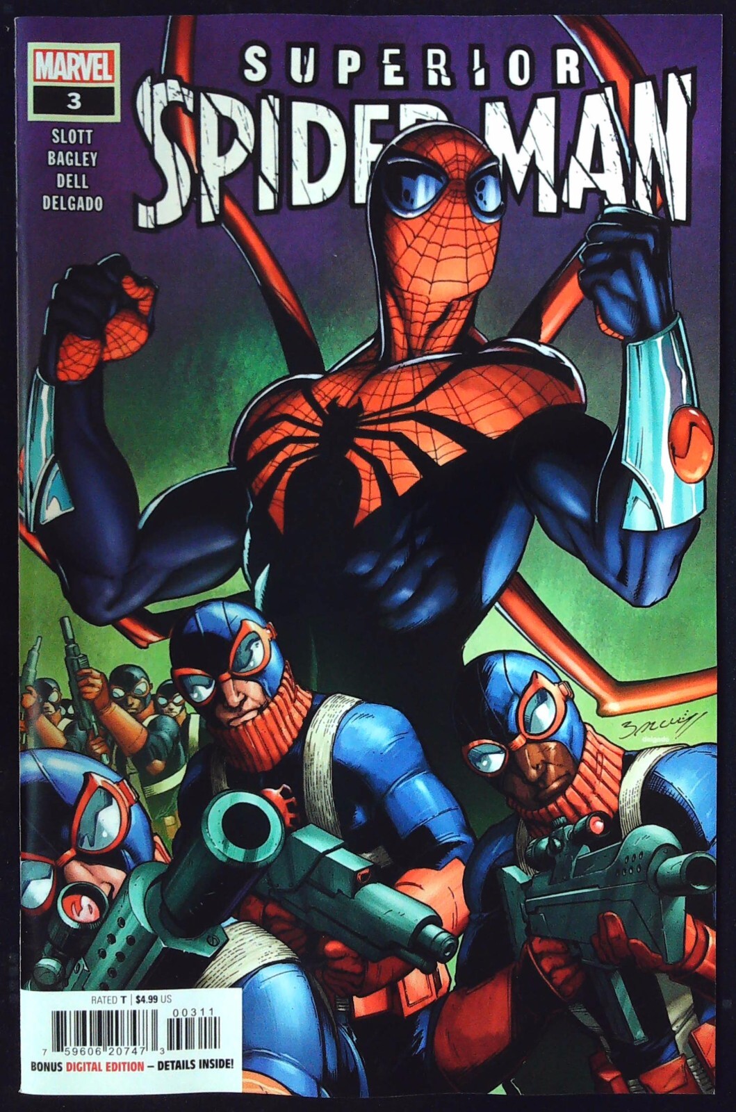 SUPERIOR SPIDER-MAN (2023) #3 - New Bagged