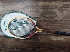 Vintage Dunlop McEnroe Junior Tennis Racket With A Racket Club Cover