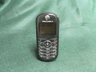 Motorola Cingular C139 Rare - For Collectors - Locked - AT&T SIM Card