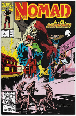 Nomad #8 Marvel Comics Nicieza Olliffe McKenna 1992 VFN