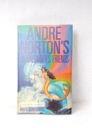 Moonsinger's Friends: Anthology in Honour of Andre Norton ex-library hardcover - Picture 1 of 5