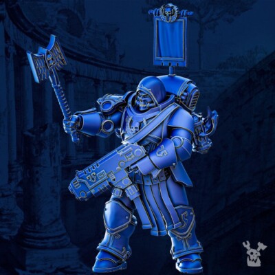 Legio Prima Victrix Priest - DakkaDakka Store/Sci-fi/Tabletop Miniature