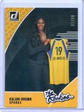 2019 Panini Donruss WNBA KALANI BROWN RC THE ROOKIES PRESS PROOF #61/99 SPARKS