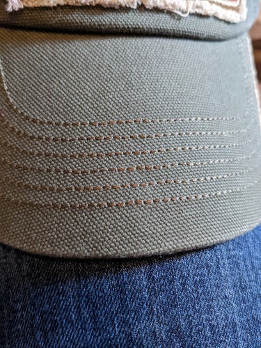 Budweiser Hat Cap American Flag Gray "Proud to Serve Those Who Serve" Military - Picture 11 of 11