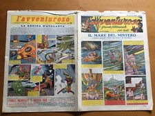 L'AVVENTUROSO grande settimanale d’avventure 88 originale NERBINI (1936)