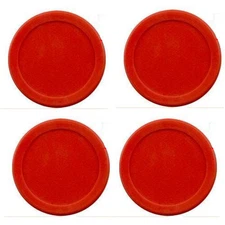 lot  of 8 pcs 63mm 10g RED Air Hockey table 8 Pucks 2.5" USA Seller