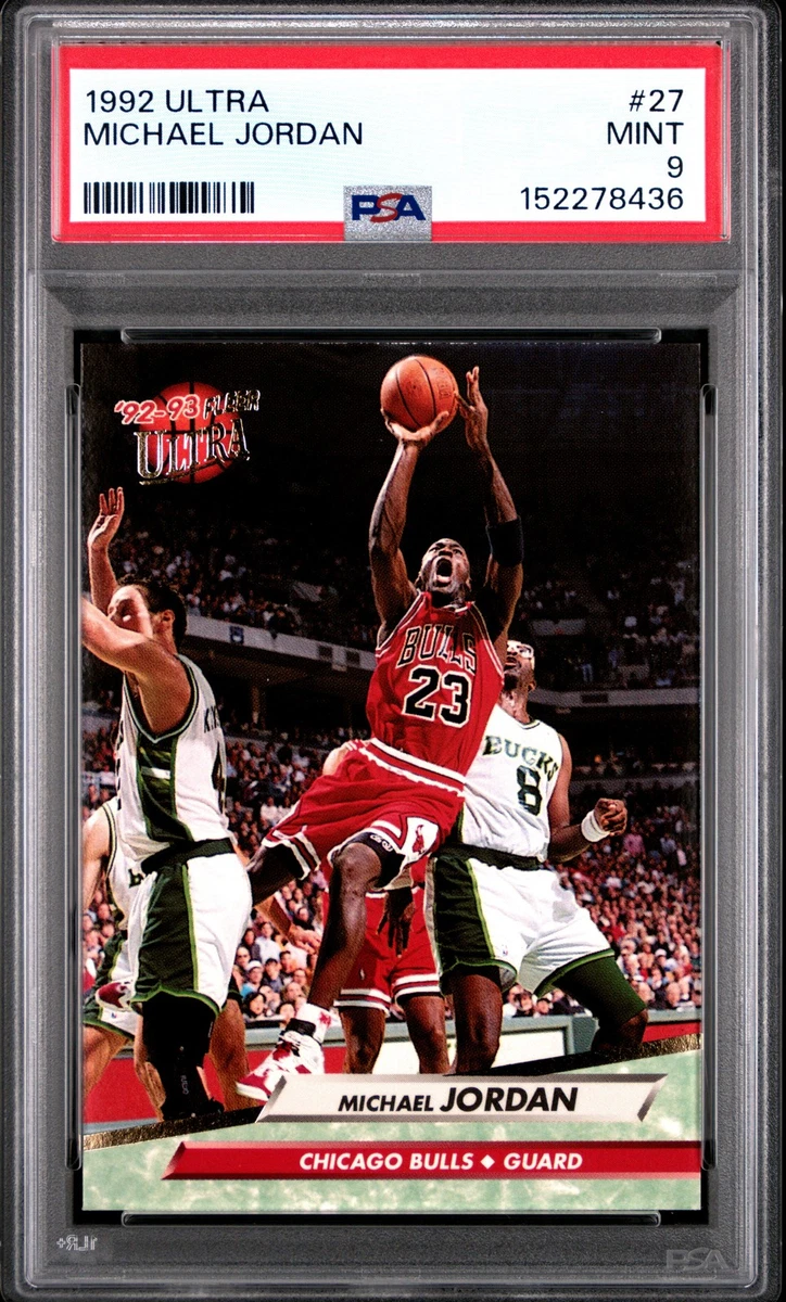 Michael Jordan 9 Graded Basketball Trading Cards Sports