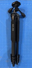 Slik Sprint Pro II 3-Way Aluminum Travel Tripod with SH-704E Panhead Excellent