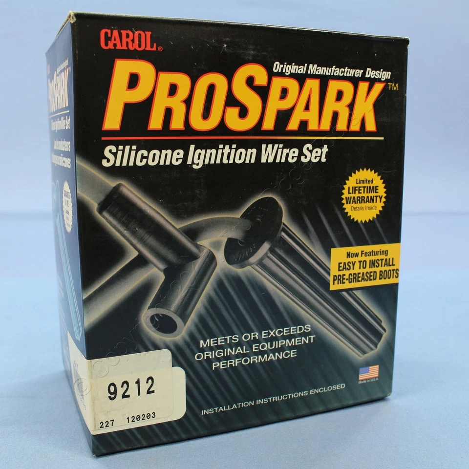 Cables de encendido de bujía ProSpark 9212 para MPV 72-74 B1600 83-87 626 89-94 Foto 4 de 4