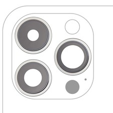 Original Back Camera Lens Bracket Bezel For i Phone 14 Pro/14 Pro Max/Silver