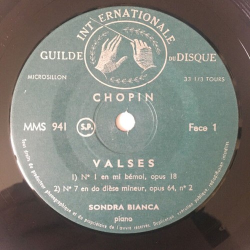 Walzer Frédéric Chopin – Sondra Bianca Guter Zustand - Picture 3 of 4