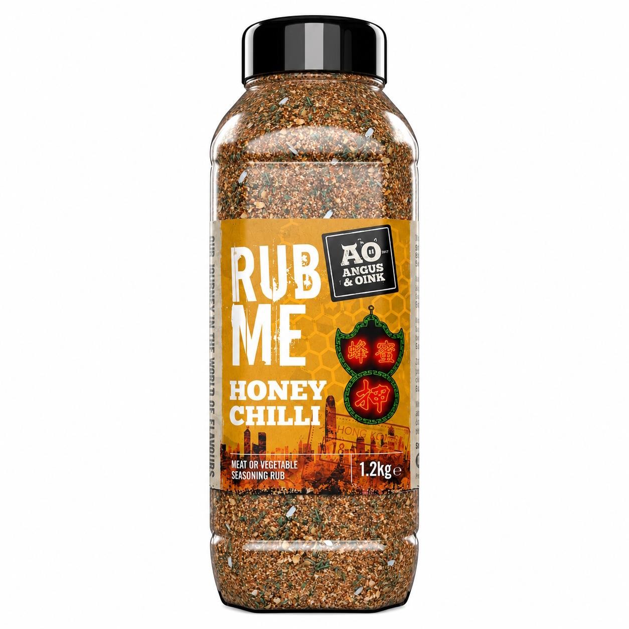 Angus & Oink Honey Chilli Seasoning 1.2Kg Dry Rub Chinese BBQ Barbeque Mix