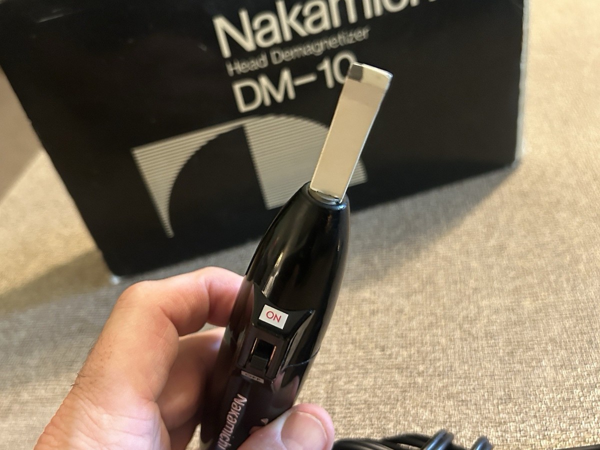 Nakamichi DM-10 Tape Head Demagnetizer, Tested Working | eBay