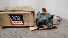NOS ( New Old Stock ) CAPAC Factory Rebuilt Fuel Pump 4726R. ( 00 )