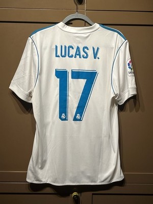 Adidas Real Madrid 2017/18 Home Jersey Kit Men's Large AZ8059