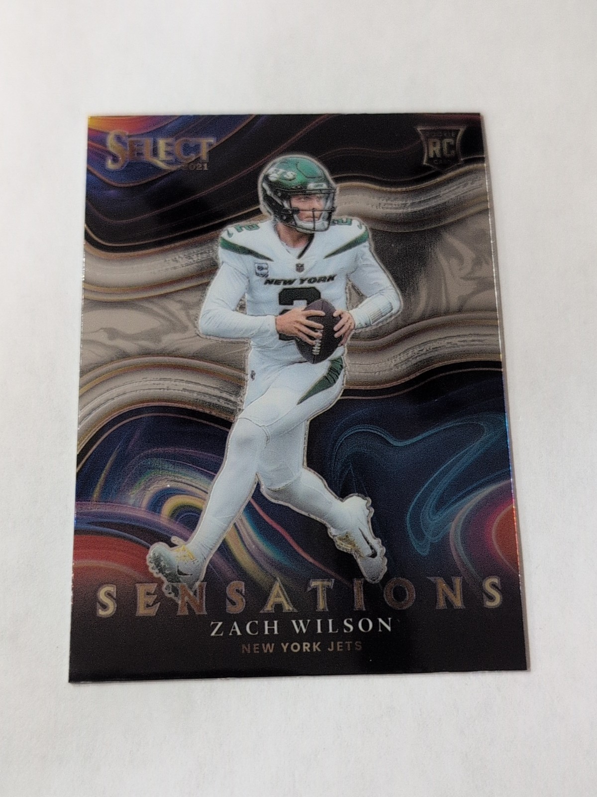 2021 Panini Select Sensations Zach Wilson