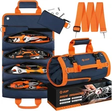 Tool Bag Roll Up, UUP Heavy Duty Rolled Empty Tool Storage Organization, Portabl