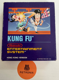 Kung Fu Nintendo Nes Spiel OVP mit Handbuch Hong Kong Version NTSC gereinigt & getestet