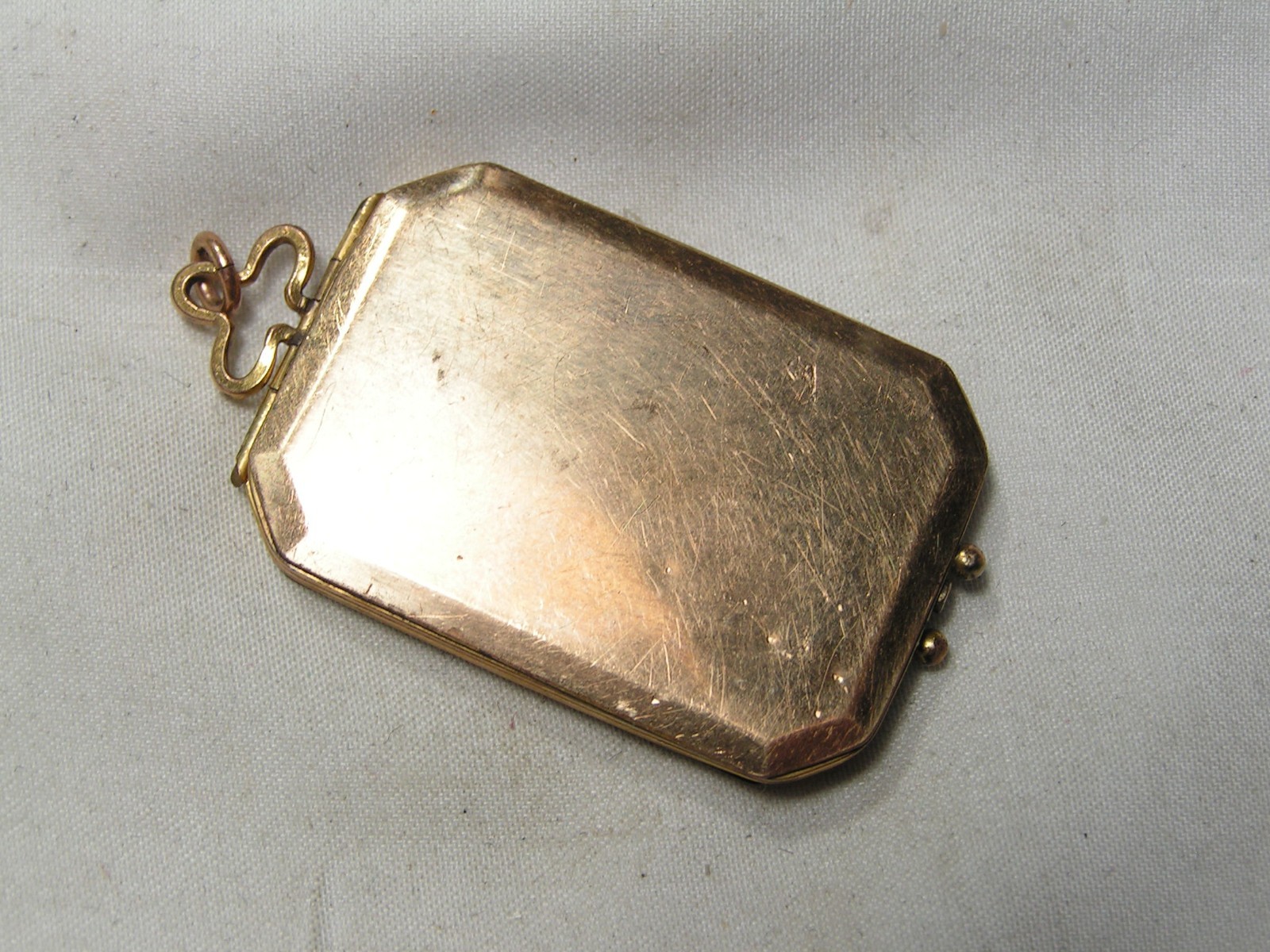 ...Victorian Gold Filled Initial 'B' Rectangle Lo… - image 10