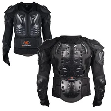 Motorcycle Jacket Full Body Armor, Chest Protection Dirt Bike Gear for Men Motor