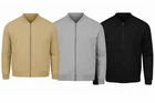 Soul Star Men?s Zip-Up Bomber Jacket Stylish Lightweight Classic Casual Coat