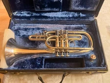 70s Vintage Bach Stradivarius Flugelhorn Model 182 Corp Bell