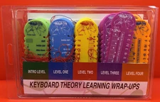 Learning Wrap-Ups Keyboard Theory Music - Teacher Edition - 10 boards each color