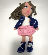 Doll Crochet, Handmade Crochet Amigurumi Doll Gift, Amigurumi Doll