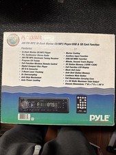 Pyle PLCD33MR Marine CD MP3 Player AM/FM USB SD Boat Stereo w/ Remote