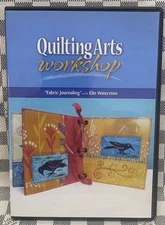 Quilting Arts Workshop DVD Lot New (DVD) Fabric Journaling & Soulful Doors New