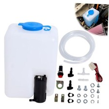 12V Car Windshield Washer Pump Universal Reservoir Kit 99300 Fluid Reservoir