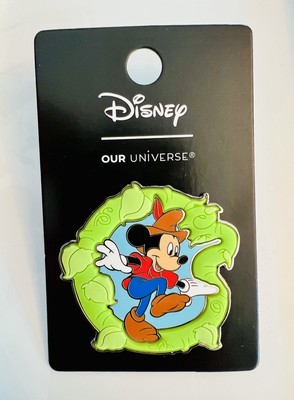 Disney Our Universe Pin -Mickey & Beanstalk NEW Boxlunch Exclusive 3D Rubberized