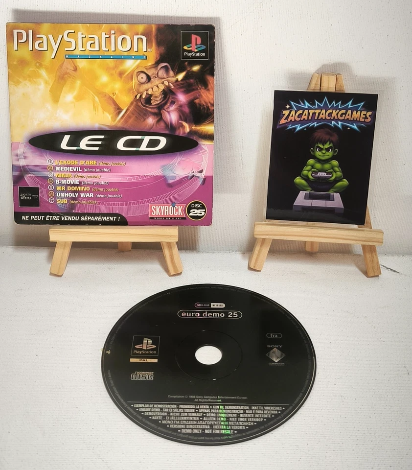 Playstation Magazine Le CD Démo Disc 25 Sony Playstation envoi rapide et suivi - Photo 1/4