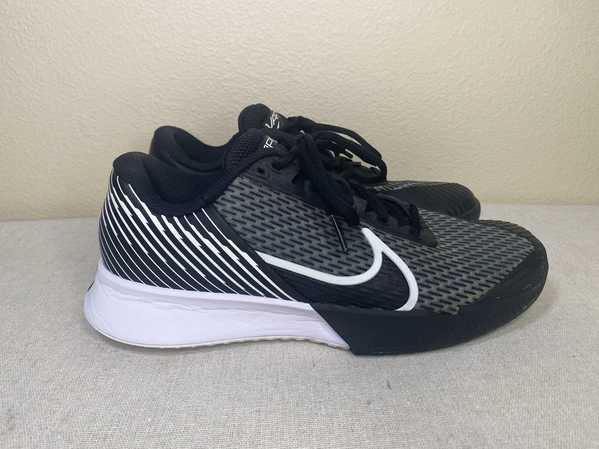 NikeCourt Air Zoom Vapor Pro 2 HC Black White W for sale | eBay