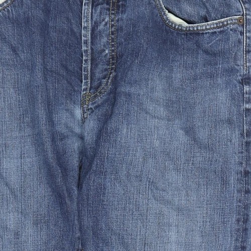 Hackett Herren Jeans blau Straight, Größe 32 - Bild 8 von 12