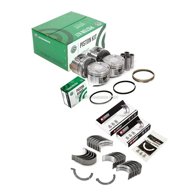 Rodamientos de varilla principal de pistones para 90-01 Acura Integra LS GS RS 1.8 B18A1 B18B1 Foto 2 de 4