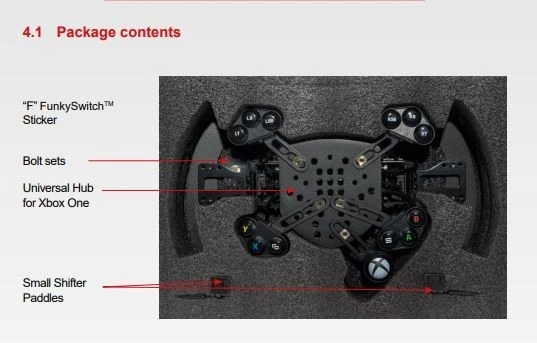 Fanatec ClubSport Steering Wheel Universal Hub for Xbox One / PC- CSW RUHX - Image 3 of 4