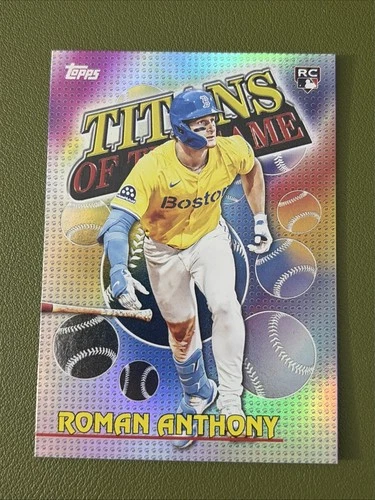 2026 Topps Series 1 - Titans of the Game Roman Anthony #TOG-9 (RC)