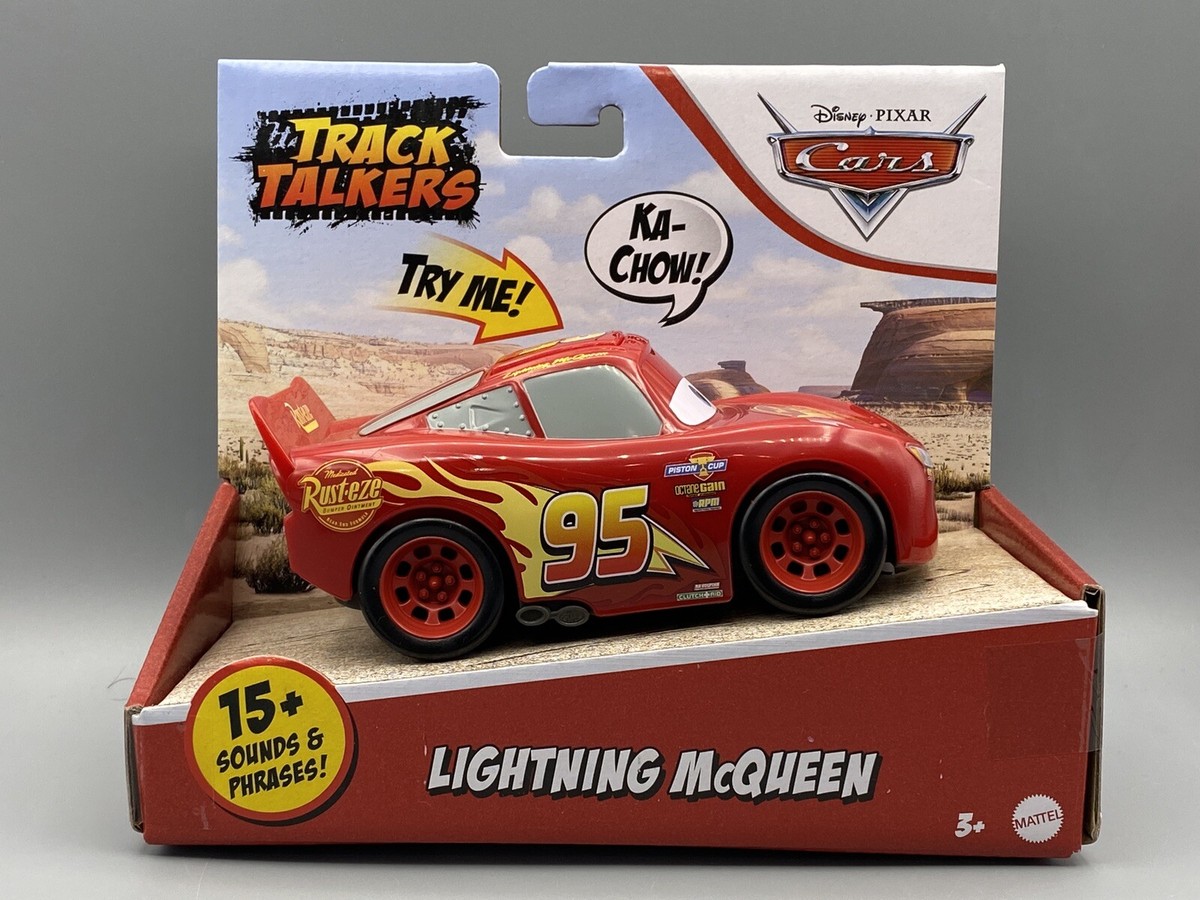 Disney Pixar Cars Track Talkers Lightning McQueen 15+ Sounds